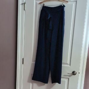 Universal Standard NWT Size 2-4 Maritime Blue Tresa Wide Leg Crepe Pants